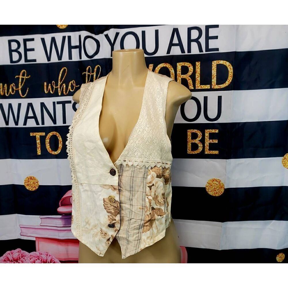 Facets vintage vest